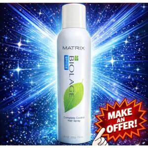 Biolage Complete Control Hairspray Med Hold Anti Frizz Fast Dry 13.5 fl.oz NEW